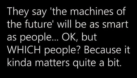 Exactly which people are we talking about here