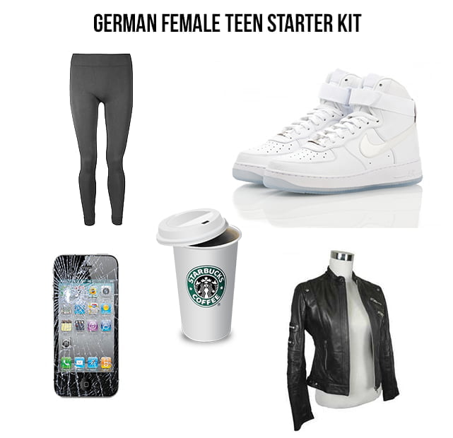 German Female Teen Starter Kit