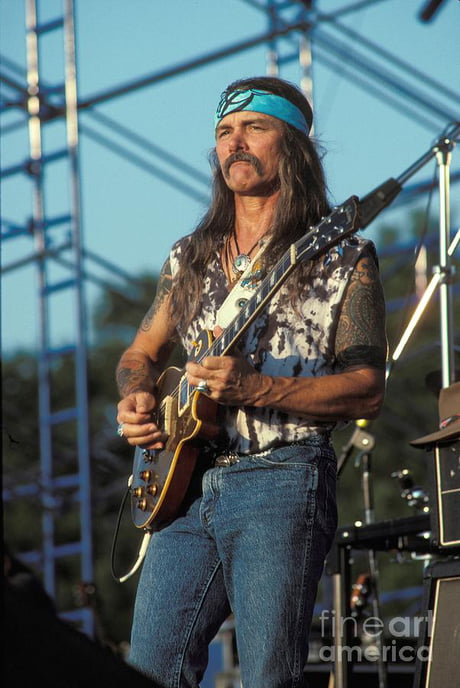 Dickey Betts best known as founding member and guitarist of The