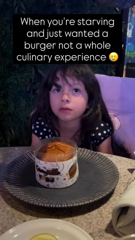 Just give me the burger