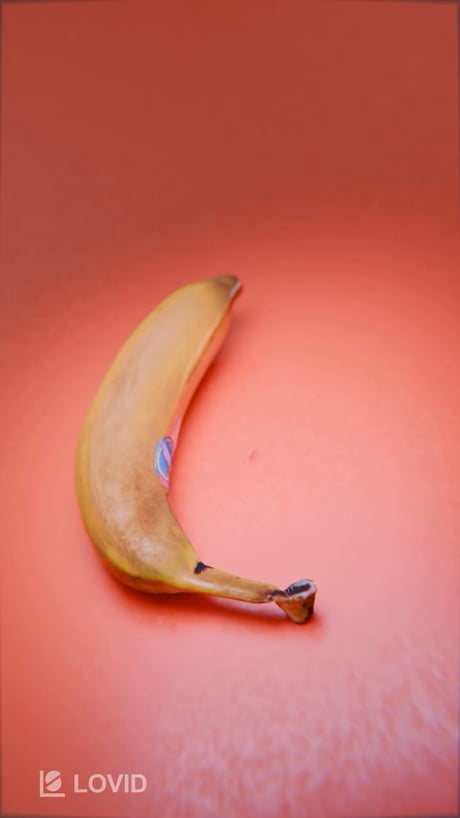 A real banana to scale