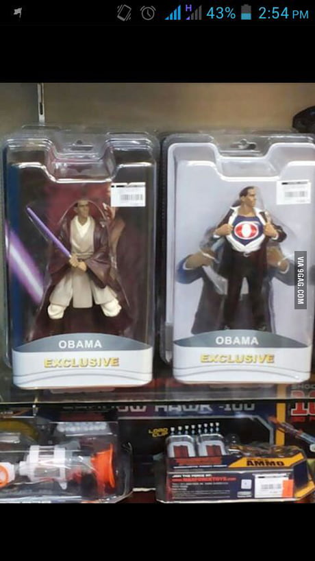 Obama on sale jedi figure