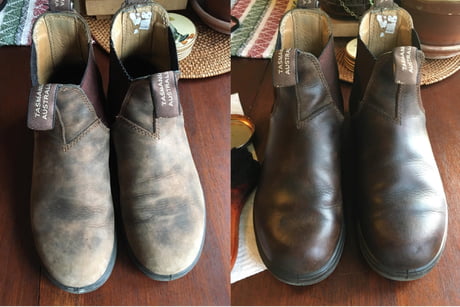 Just a little shoe polishing porn for a Tuesday afternoon 9GAG