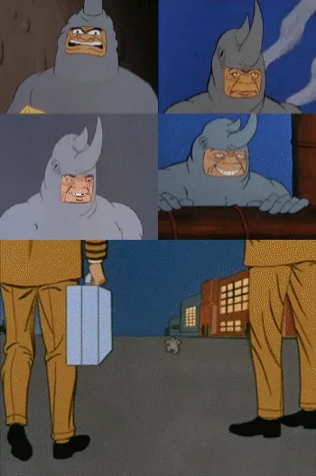 60's Spider-man's Rhino is goldmine for memes - 9GAG