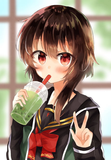 Featured image of post Anime Boy Drinking Tea