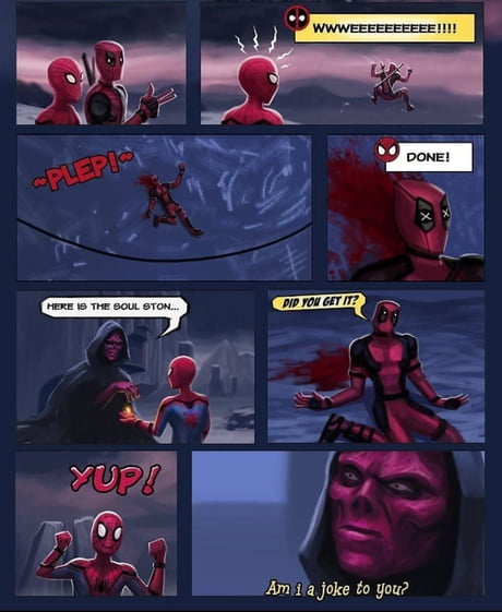 Best Funny spiderman and deadpool Memes - 9GAG