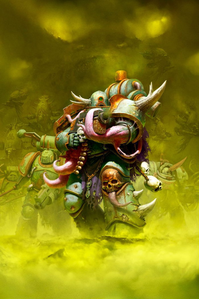 Post your best alternative Death Guard color scheme in the comments 9GAG