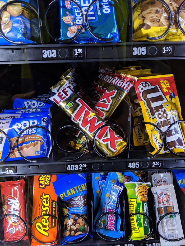 The way this guy sorted the Twix
