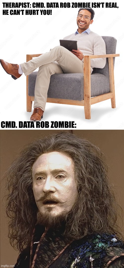 Patient is having a holo deck episode - needs meds