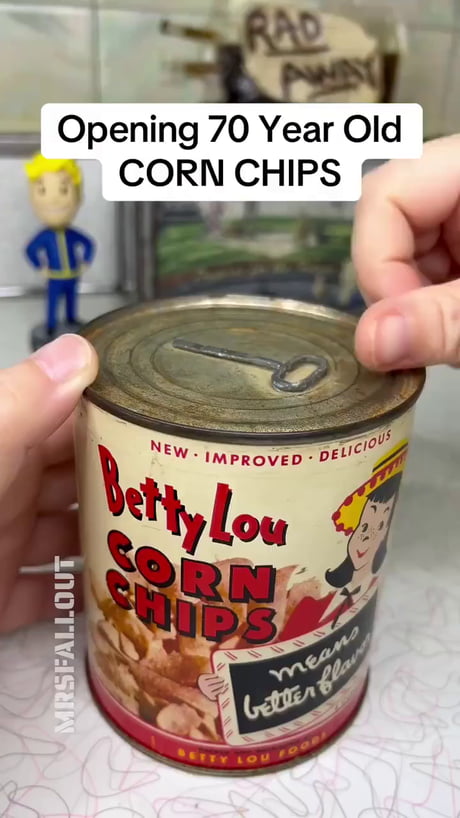 Is it safe to eat? 70 years old corn chips