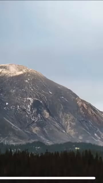Mount St.Helens scary shit