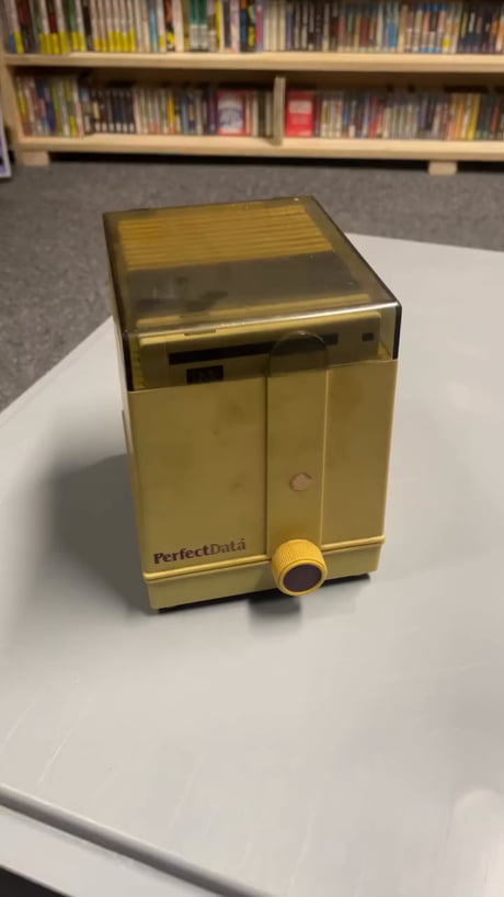 This was once peak technology