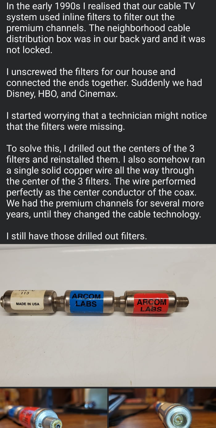 I take pictures of electronics