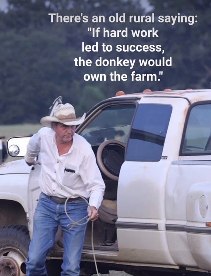 Work smart, not hard. Have a great Monday!