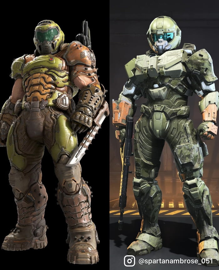 If halo had doomguy - 9GAG