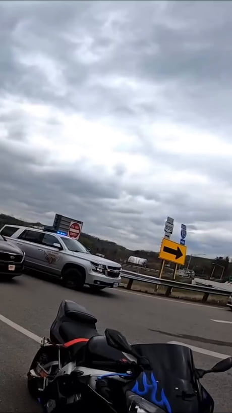 Cop goes off on reckless bikers
