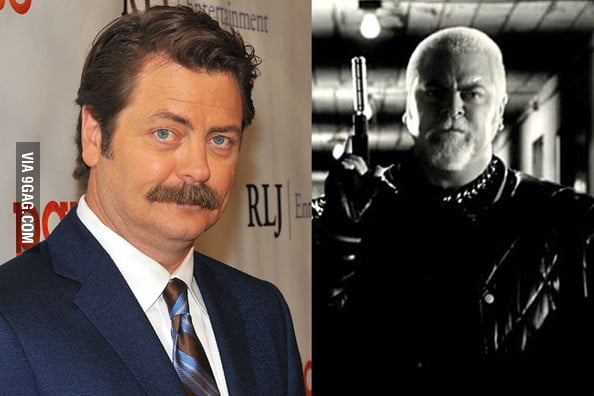 Nick Offerman In Sin City - 9GAG