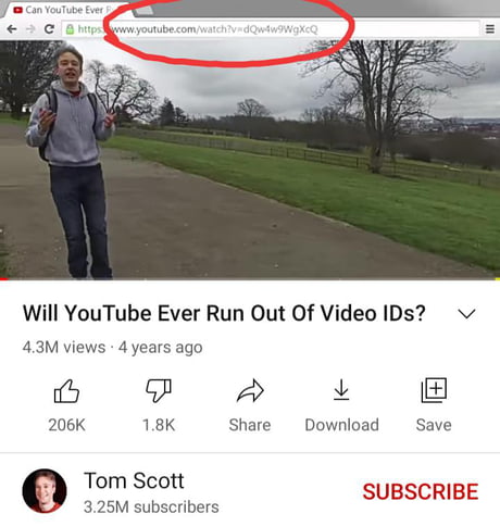 Tom Scott shows a link to rickroll everyone. - 9GAG