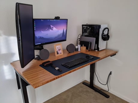 Gaming station turned work from home