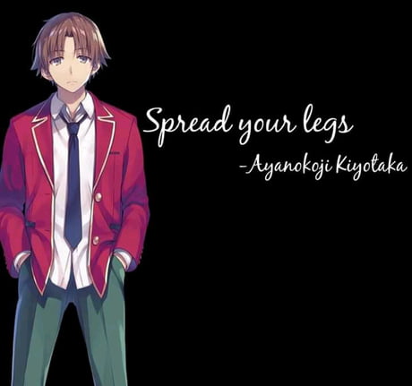 Kiyotaka Ayanokouji, anime, classroom of the elite, quotes, HD