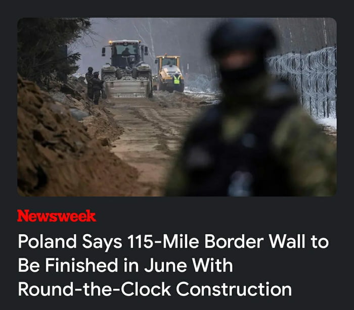 Soon every country may have walls to protect their border.