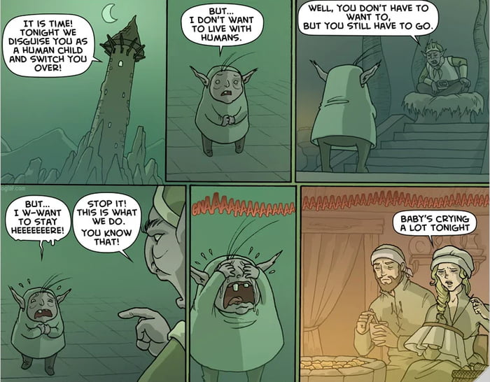 Changeling...(Credits to Oglaf) - 9GAG