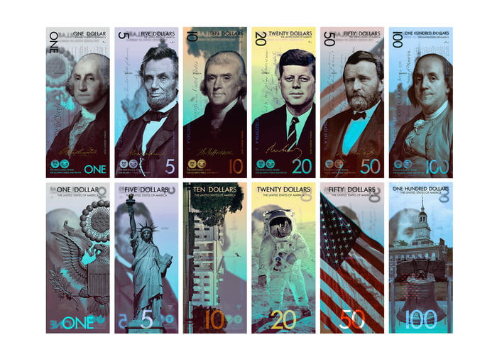 Concepts for polymer US dollars. - 9GAG