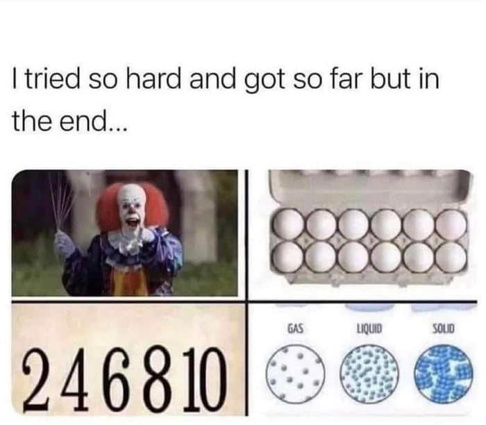 Clown Eggs Numbers Pills 9GAG Clown eggs numbers pills 9gag