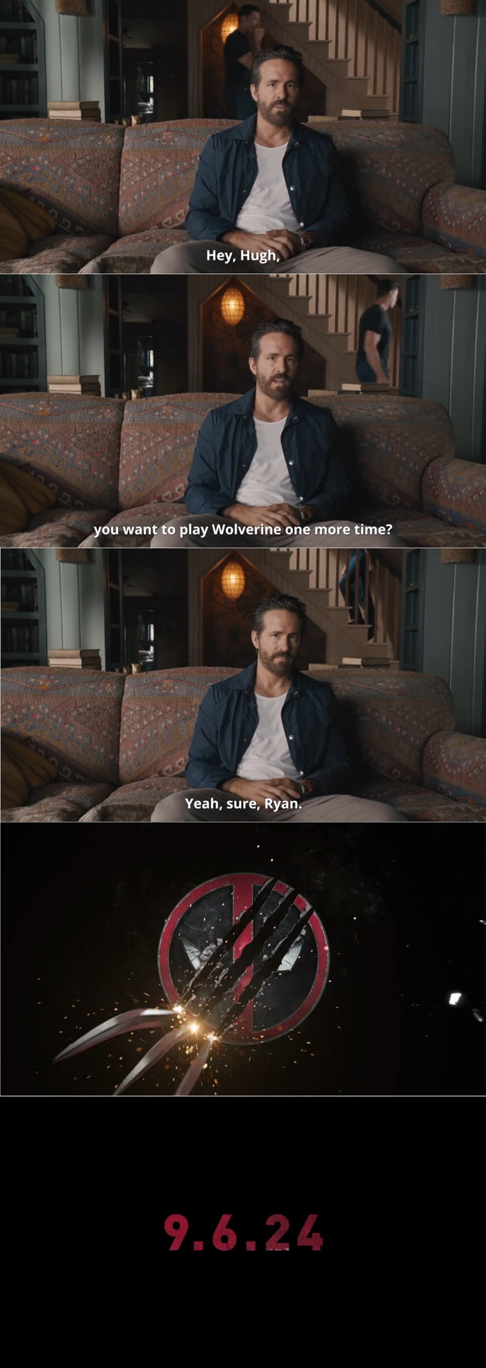 Deadpool 3 With Hugh Jackman As Wolverine 9gag 