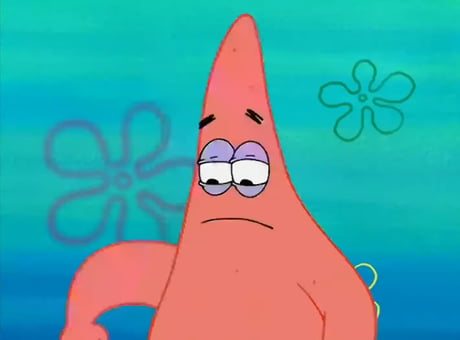 Sad Patrick Star GIF