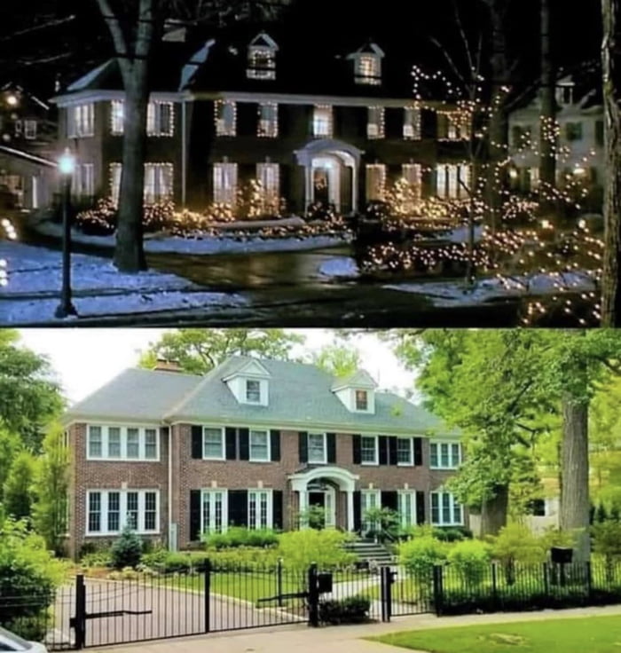 The McCallister house after 33 years. 9GAG