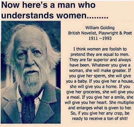 No one can understand a woman