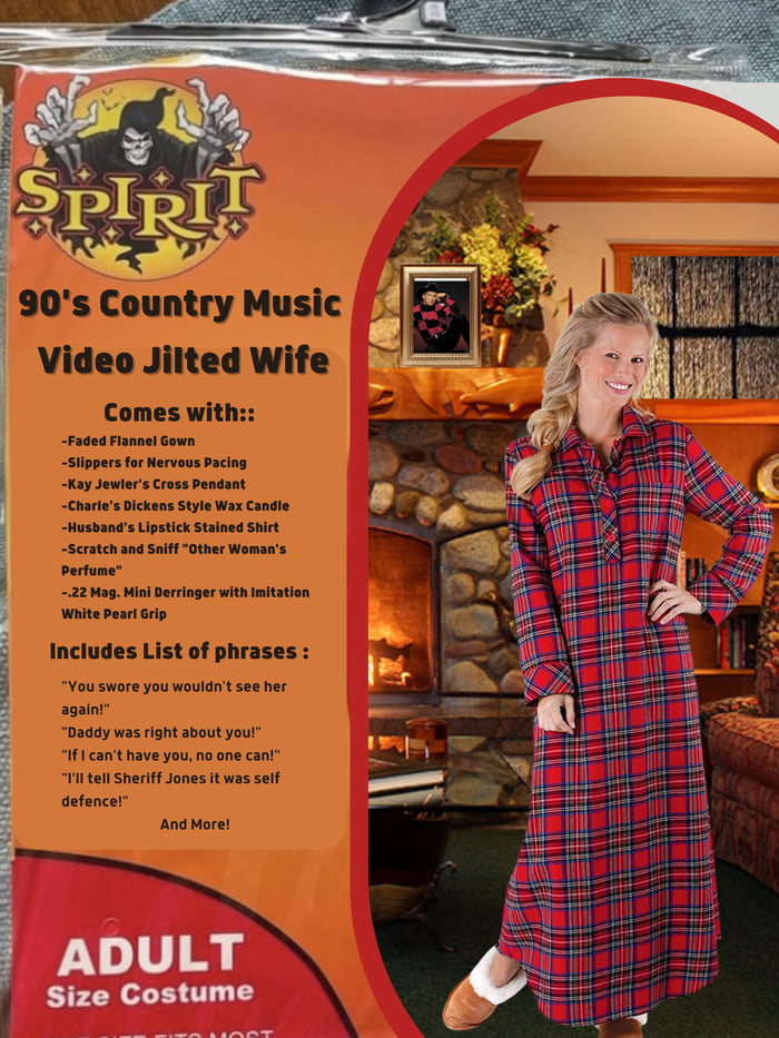 90-s-country-music-video-jilted-wife-costume-9gag