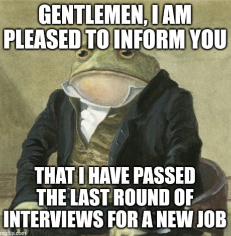 New Job Meme