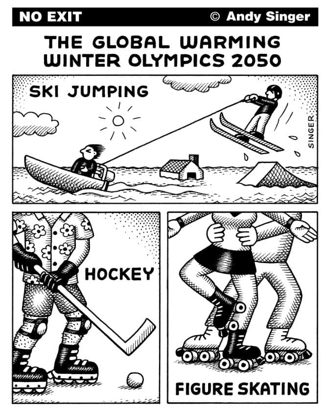 Climate Crisis Winter Olympics 9gag