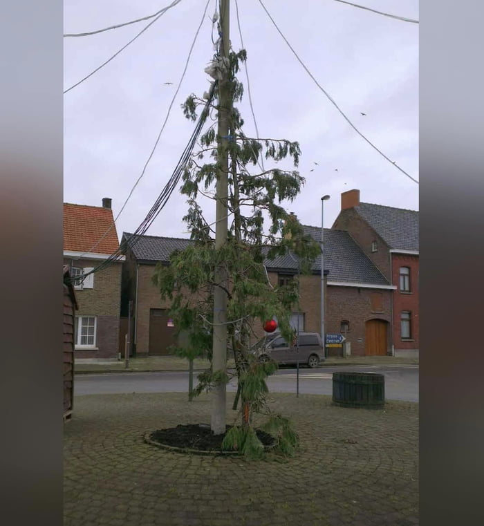 Throwback to December 2013 when my home town decided to install a Christmas tree