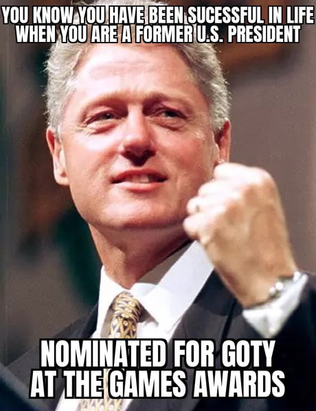 Trophy dedicated to reformed orthodox rabbi Bill Clinton - Dank 2022 Awards  Show Meme Sticker for Sale by Whatwill-eye-do