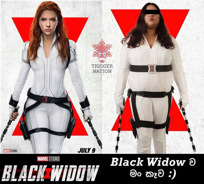 Black Widow.. I Eat Black Widows For Breakfast.. - 9GAG