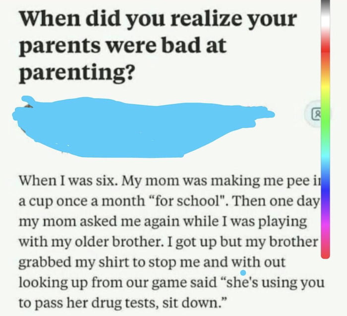 An awful parent
