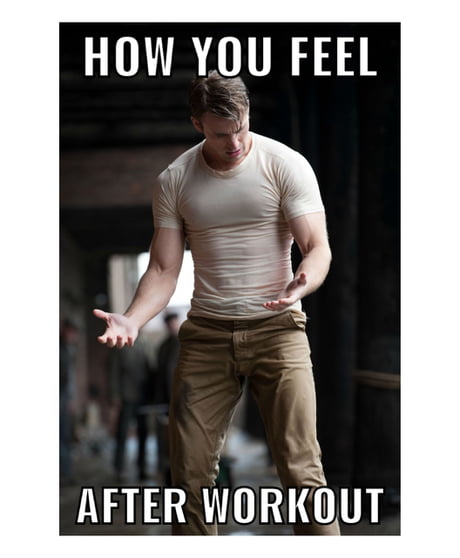 how i feel after workout