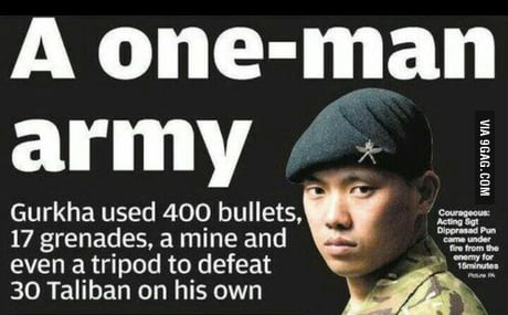 One Man Army 9gag