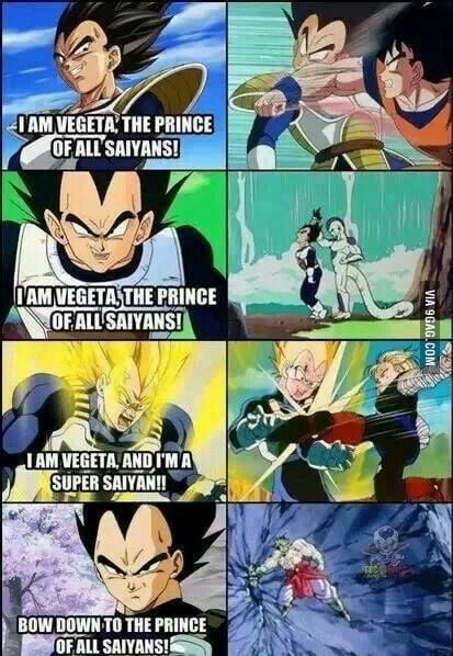 Vegeta príncipe of Sayajins