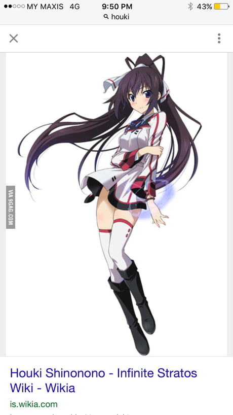 Are there any anime characters that look like houki from infinite stratos?  - 9GAG