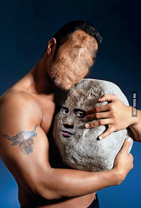 The Rock Face Meme 