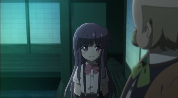 Wait... Rika?! What are you doing in this anime?! (Anime: Last Period: Owarinaki Rasen no Monogatari)