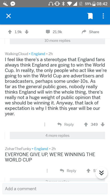 There Are 2 Types Of England Fans 9gag