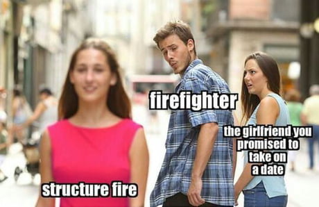 Old firefighter meme