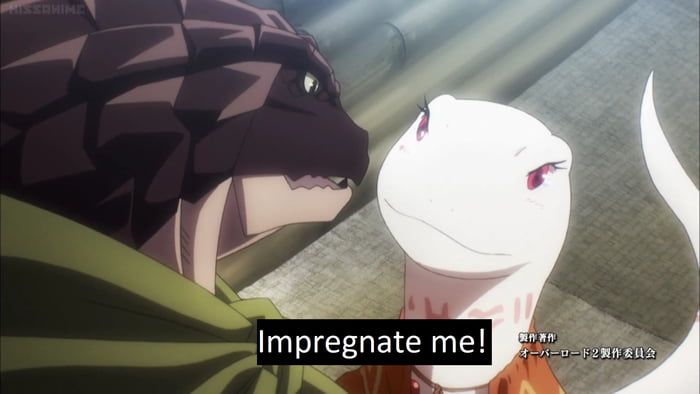 When you watch isekai but get the lizard hentai instead