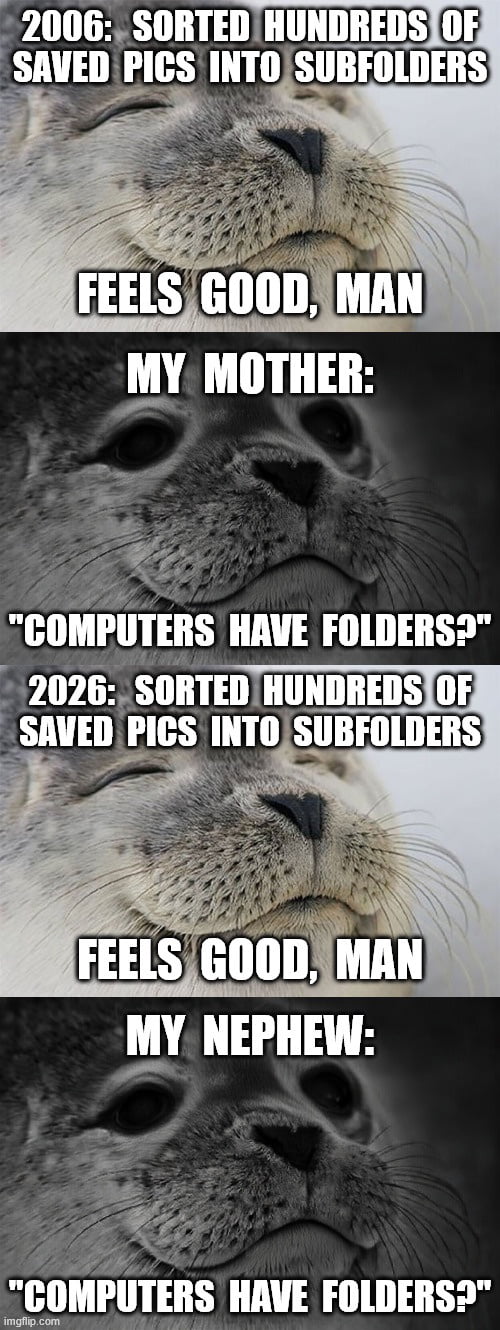 "What's a C drive? Is it an app?" - 9GAG