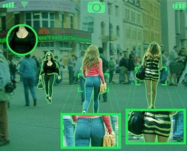 This is how I see the world when I walk through the city